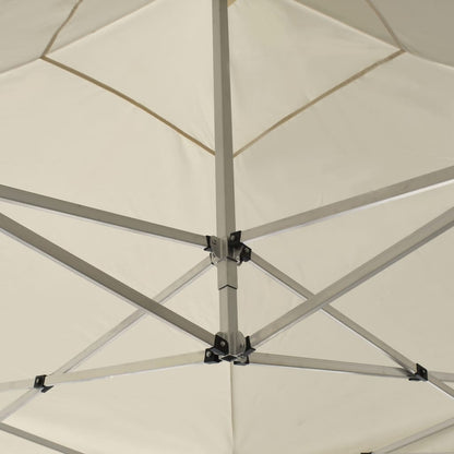 Partytent Professioneel Inklapbaar 2X2 M Aluminium Crème Zonder wanden