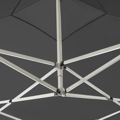 Partytent Professioneel Inklapbaar 2X2 M Aluminium Antraciet Zonder wanden