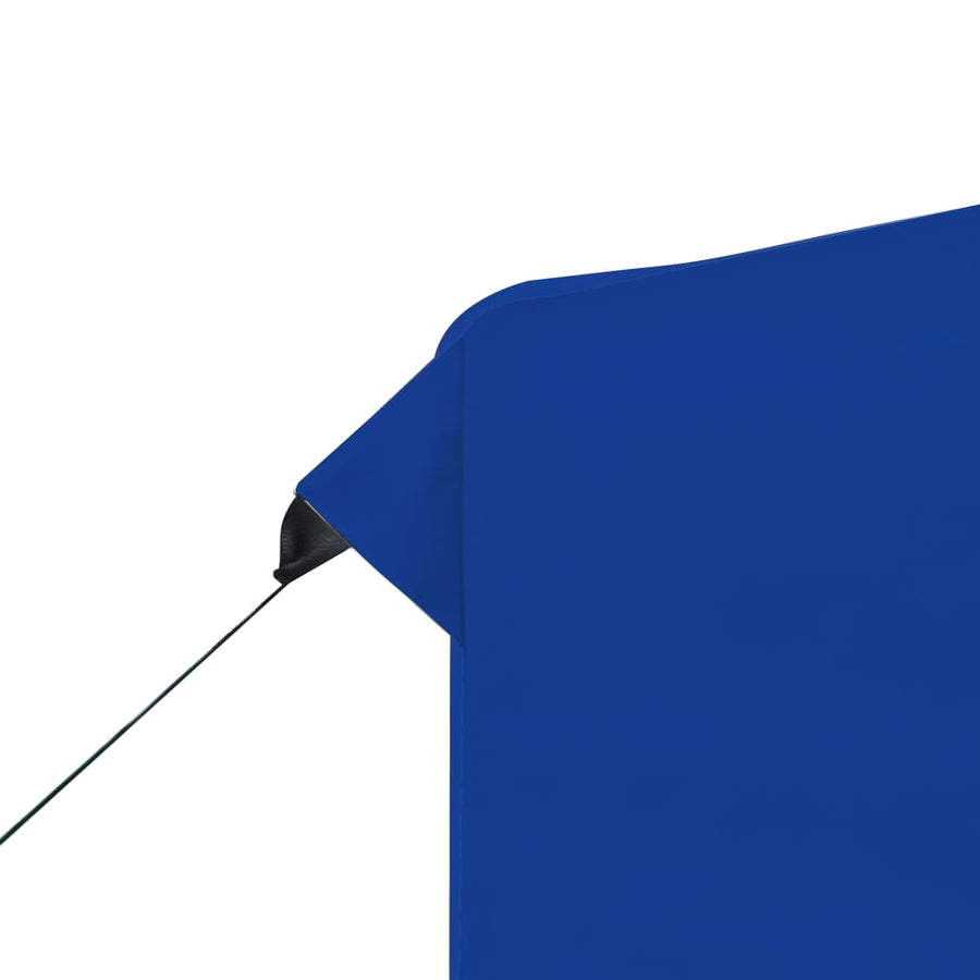 Partytent Inklapbaar Met Wanden 2X2 M Aluminium Blauw