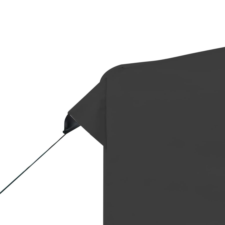 Partytent Inklapbaar Met Wanden 2X2 M Aluminium Antraciet