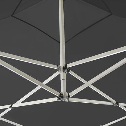 Partytent Inklapbaar Met Wanden 2X2 M Aluminium Antraciet