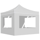 Partytent 2x2 m aluminium wit met wanden