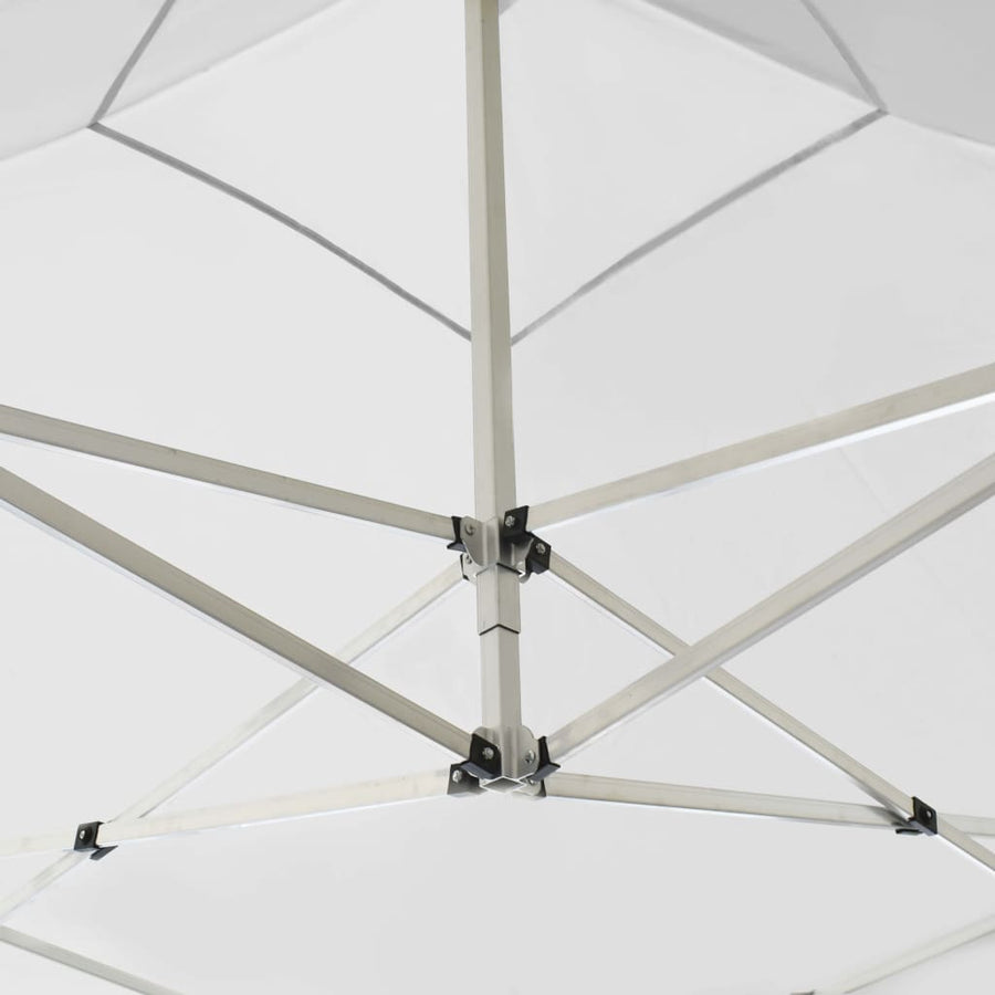 Partytent Inklapbaar Met Wanden 2X2 M Aluminium Wit