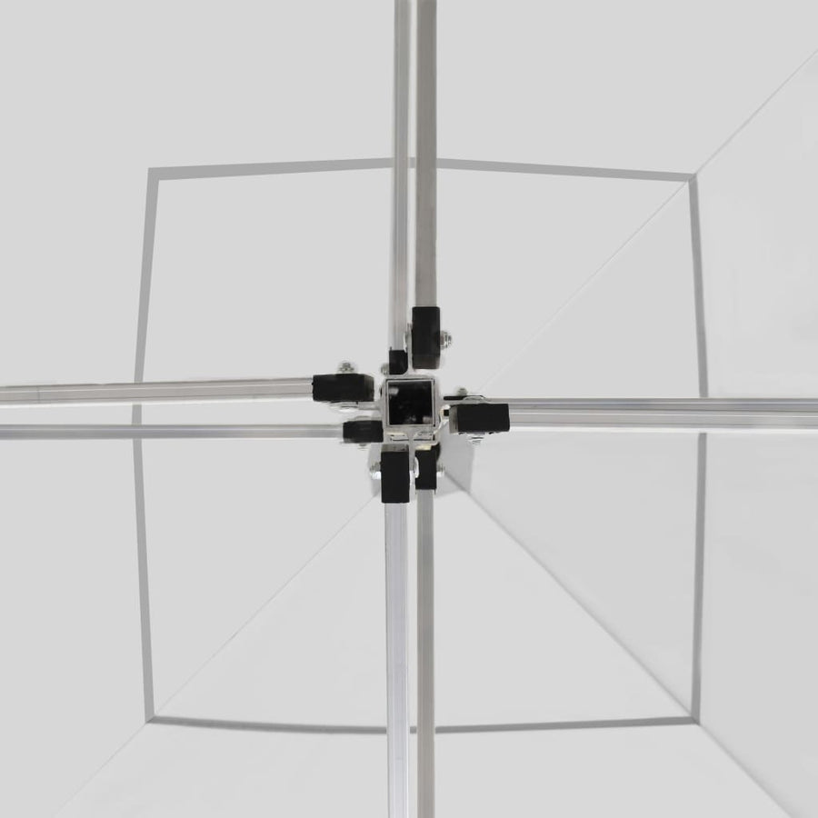 Partytent Inklapbaar Met Wanden 2X2 M Aluminium Wit
