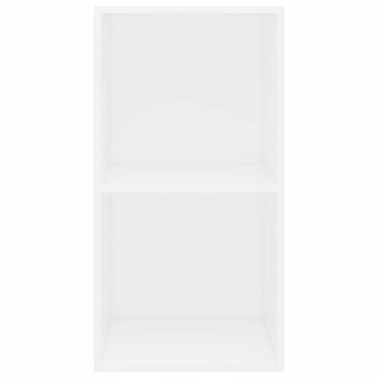 Boekenkast 40x30x76,5 cm bewerkt hout wit