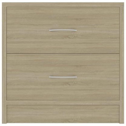 Nachtkastjes 40X30X40 Cm Spaanplaat Kleurig 2 Sonoma eiken