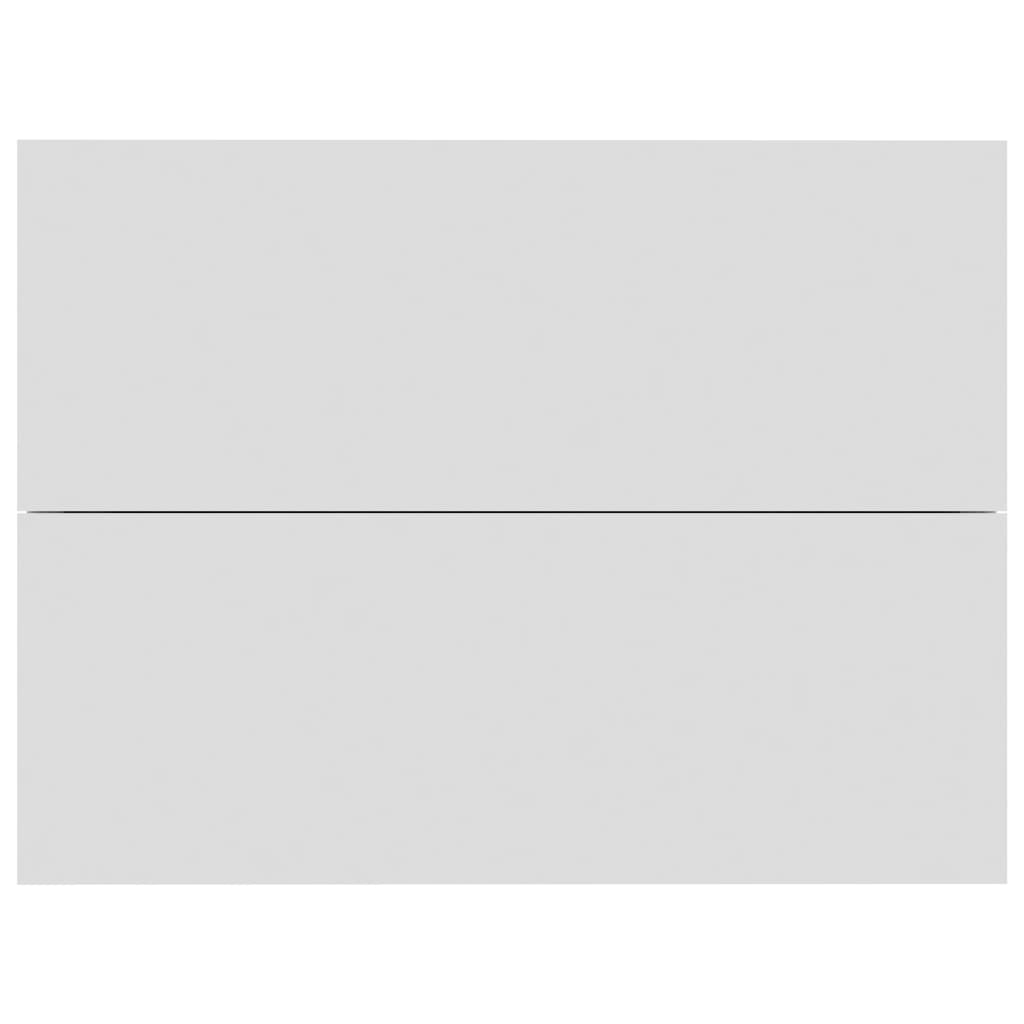 Nachtkastjes 40X30X30 Cm Spaanplaat 2 Wit