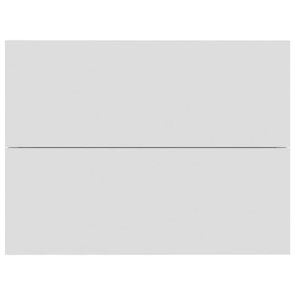 Nachtkastjes 40X30X30 Cm Spaanplaat 2 Wit