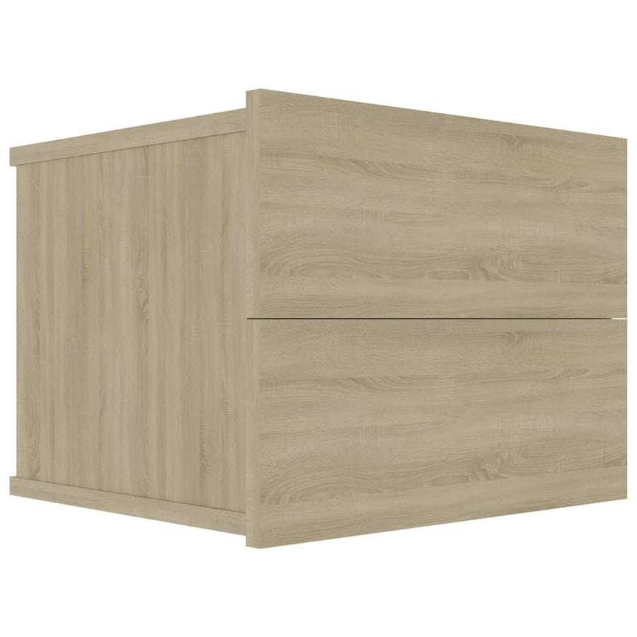 Nachtkastjes 40X30X30 Cm Spaanplaat Kleurig 2 Sonoma eiken