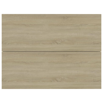 Nachtkastjes 40X30X30 Cm Spaanplaat Kleurig 2 Sonoma eiken