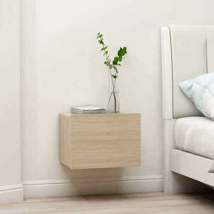 Nachtkastjes 40X30X30 Cm Spaanplaat Kleurig 2 Sonoma eiken