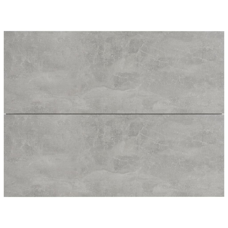 Nachtkastjes 2 st 40x30x30 cm spaanplaat betongrijs 2 Betongrijs
