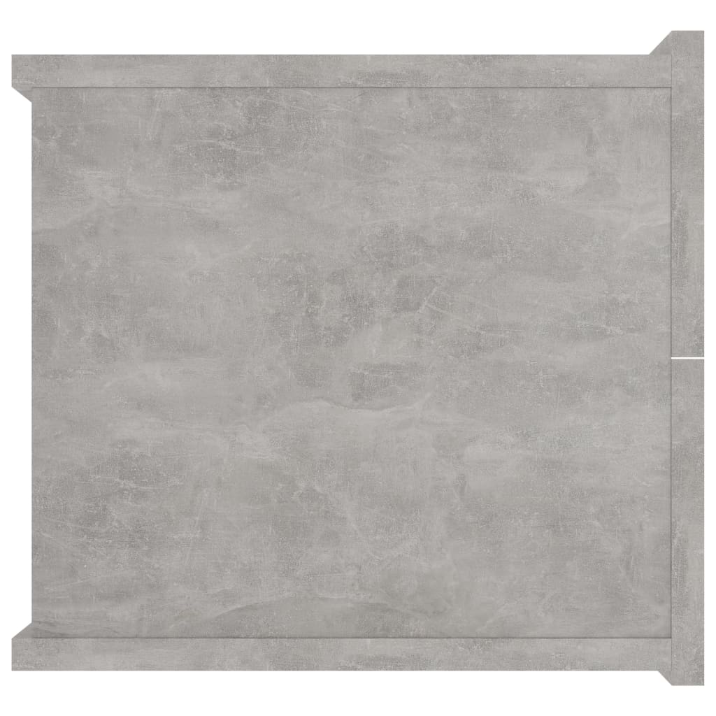 Nachtkastjes 2 st 40x30x30 cm spaanplaat betongrijs 2 Betongrijs