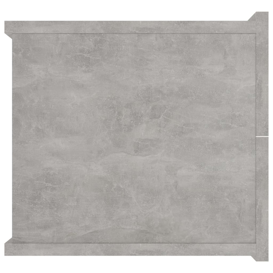 Nachtkastjes 2 st 40x30x30 cm spaanplaat betongrijs 2 Betongrijs