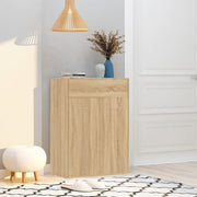 Schoenenkast 60x35x84 cm bewerkt hout sonoma eiken