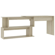 Hoekbureau 200X50X76 Cm Bewerkt Hout Kleurig Sonoma eiken