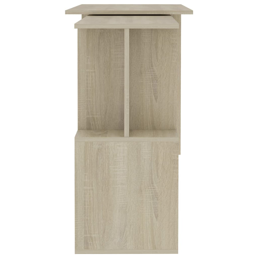 Hoekbureau 200X50X76 Cm Bewerkt Hout Kleurig Sonoma eiken