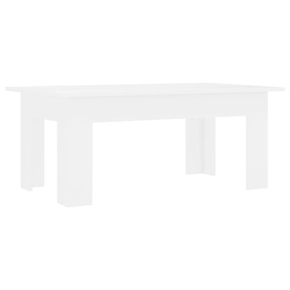 Salontafel 00X60X42 Cm Bewerkt Hout Wit