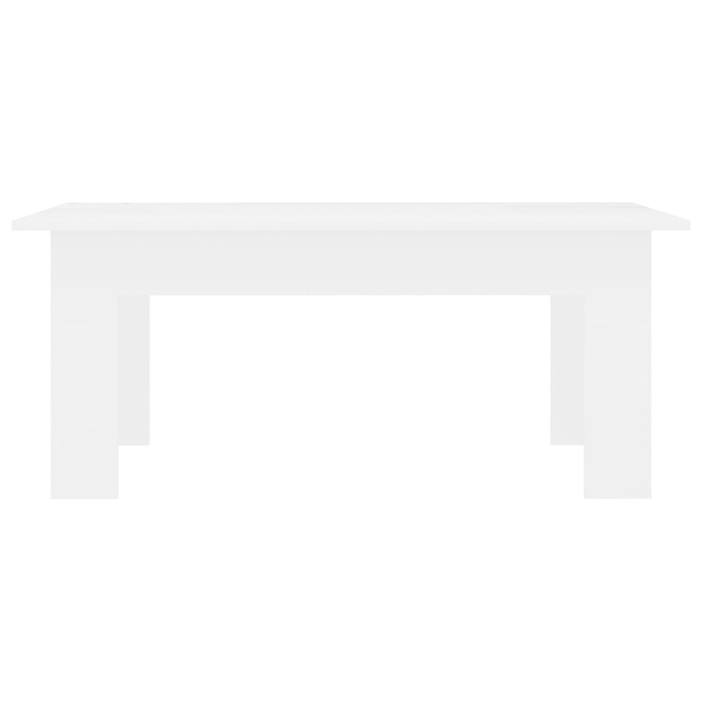 Salontafel 00X60X42 Cm Bewerkt Hout Wit