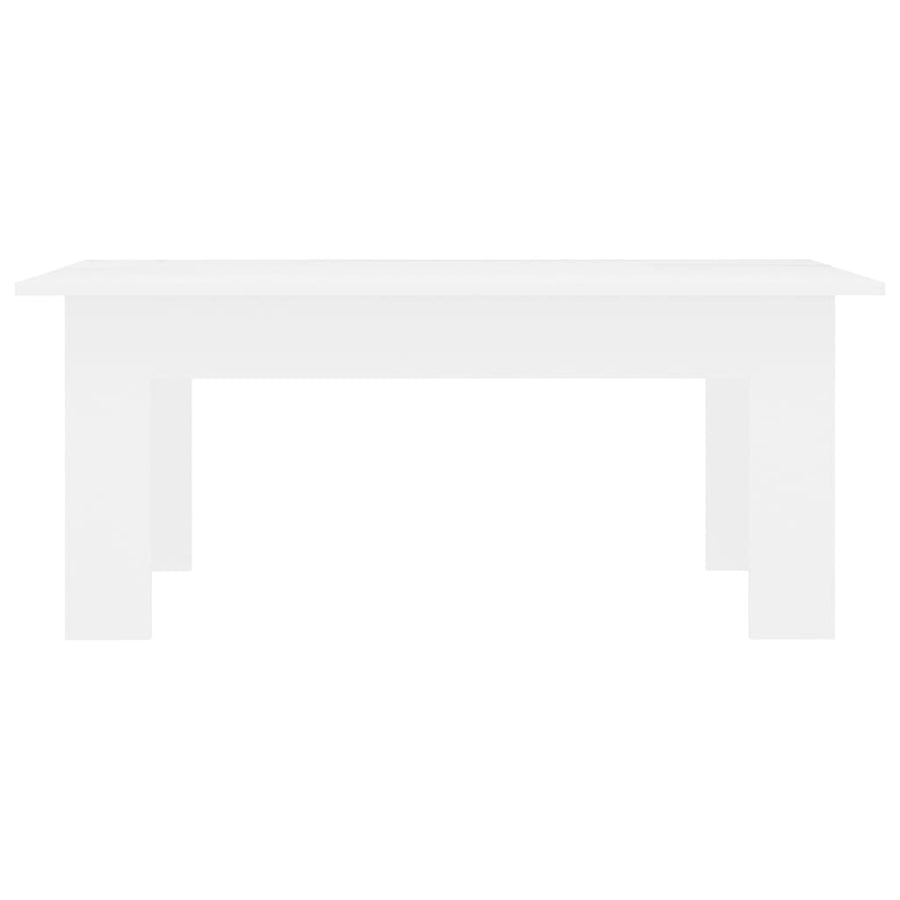 Salontafel 00X60X42 Cm Bewerkt Hout Wit