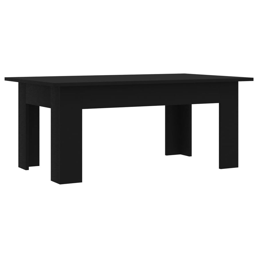 Salontafel 00X60X42 Cm Bewerkt Hout Zwart