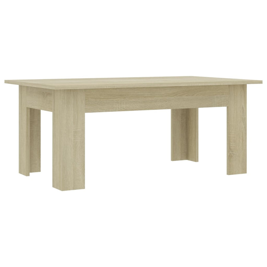 Salontafel 00X60X42 Cm Bewerkt Hout Kleurig Sonoma eiken