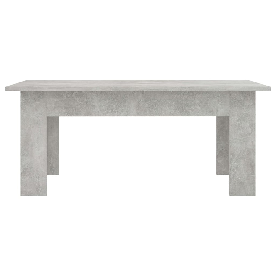 Salontafel 00X60X42 Cm Bewerkt Hout Betongrijs