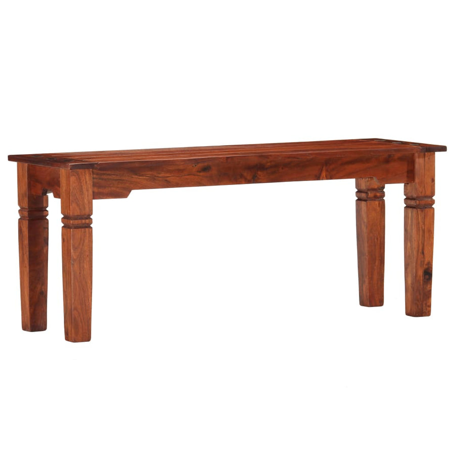 Bank 110 cm massief acaciahout
