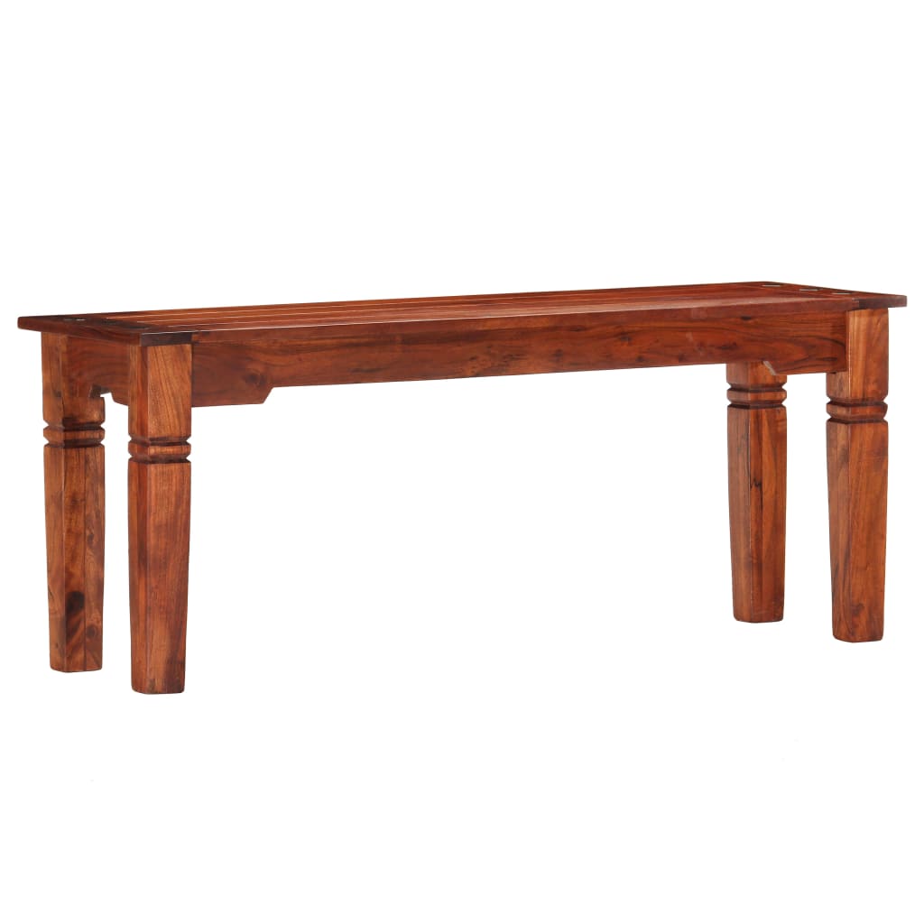 Bank 110 cm massief acaciahout