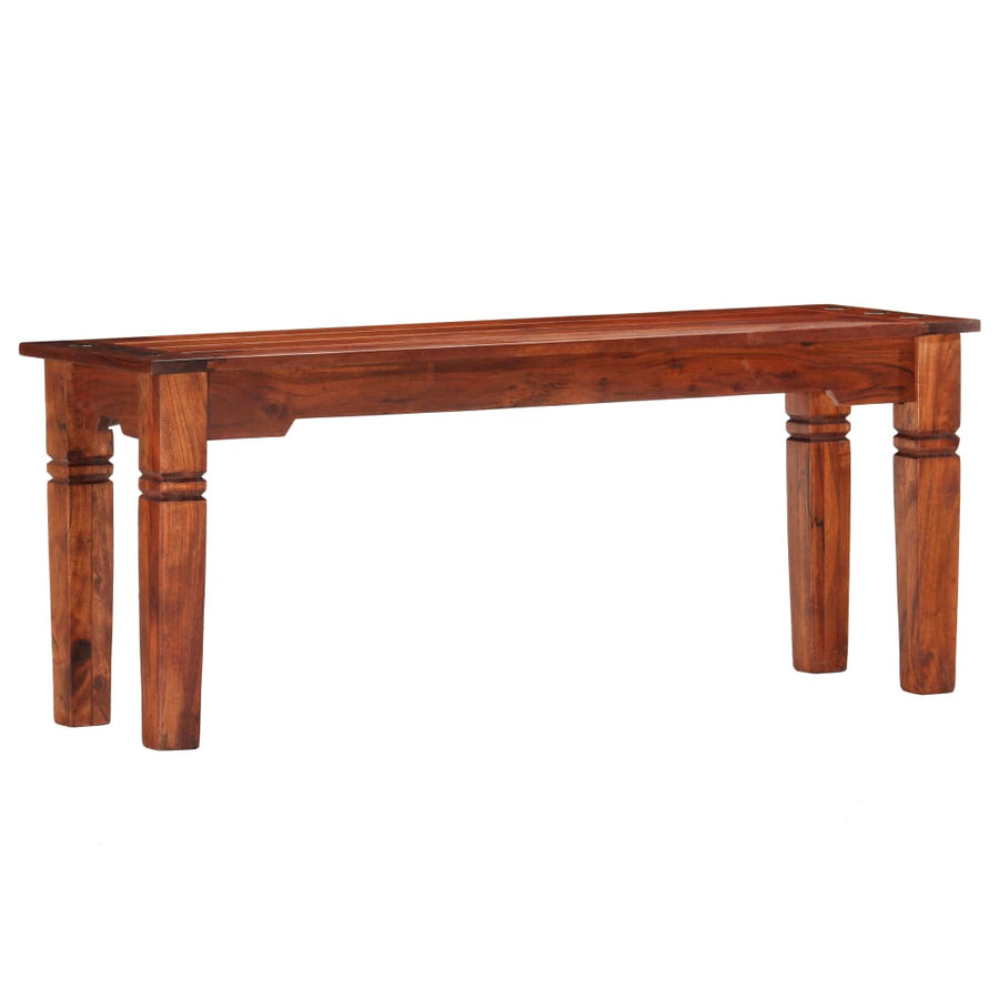 Bank 110 cm massief acaciahout