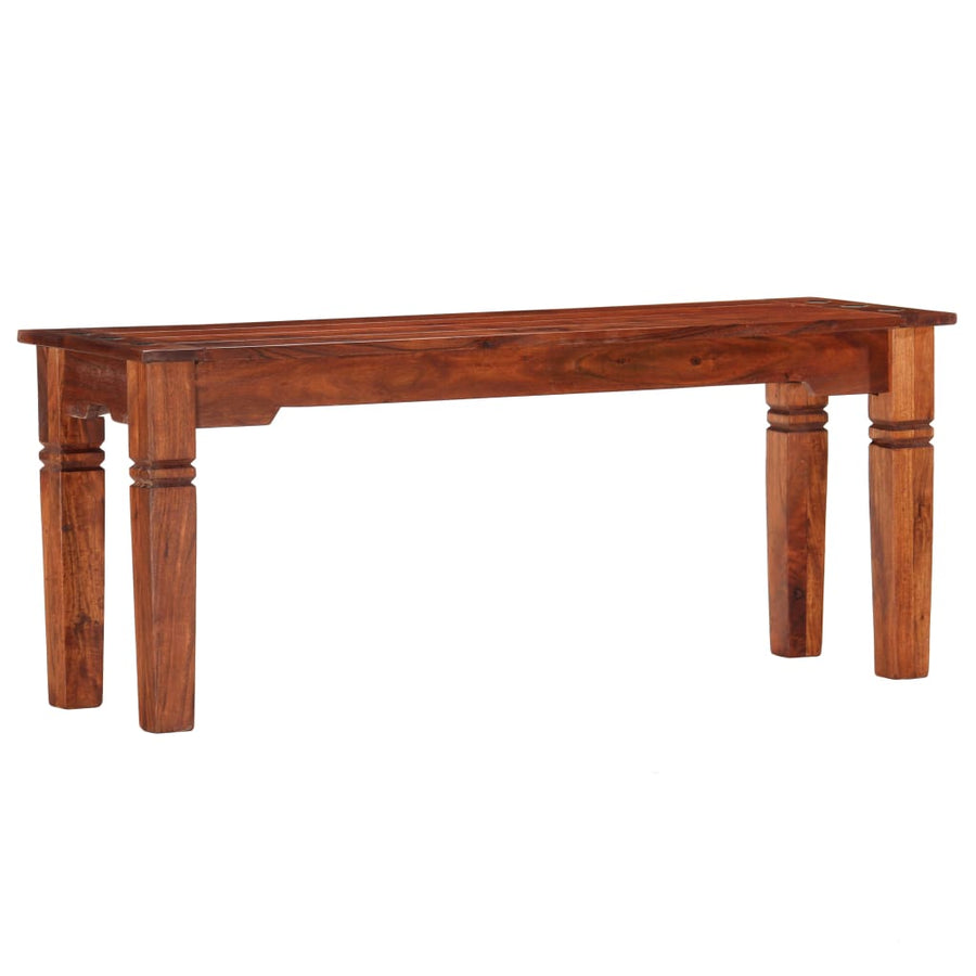 Bank 110 cm massief acaciahout