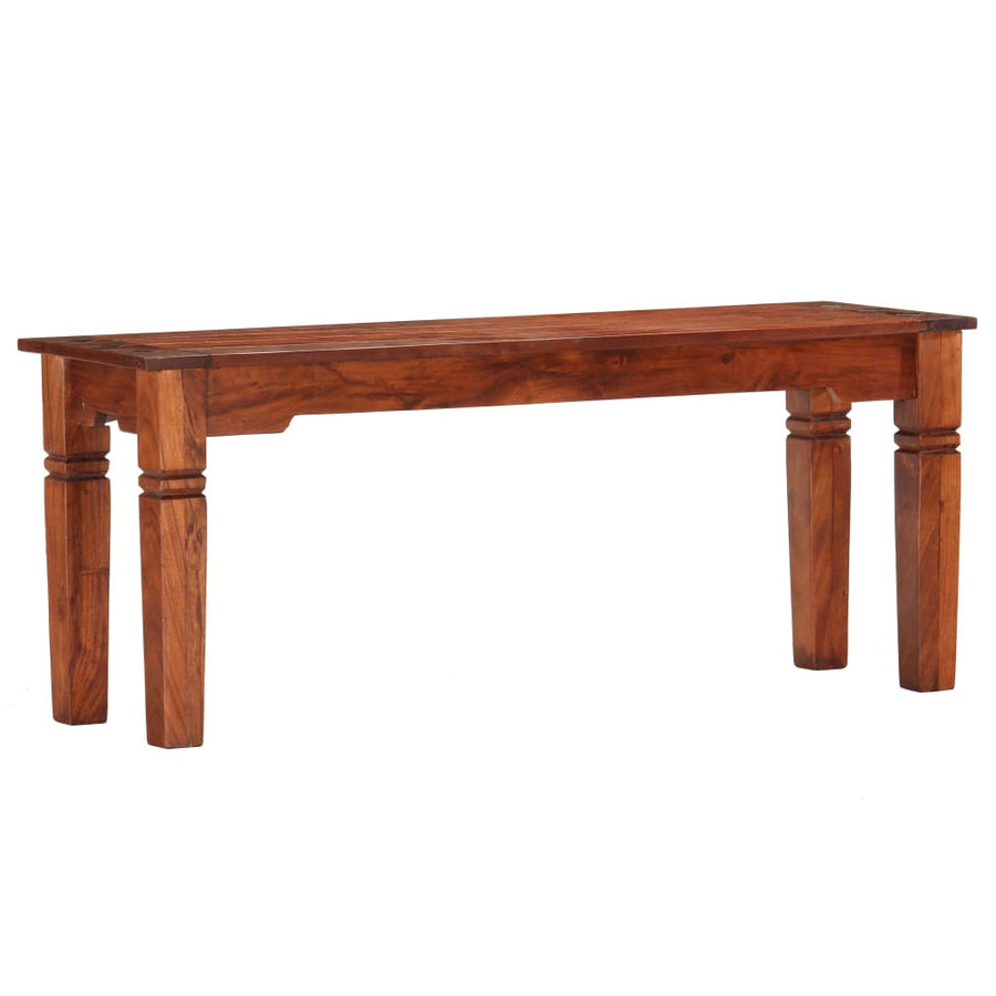 Bank 110 cm massief acaciahout