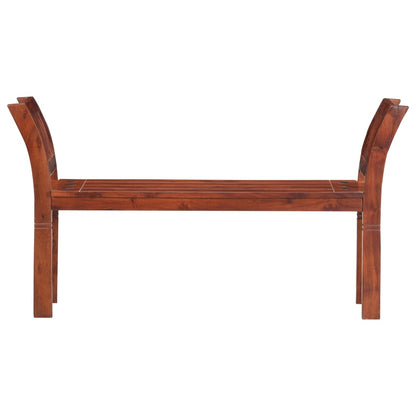 Bank 111 cm massief acaciahout