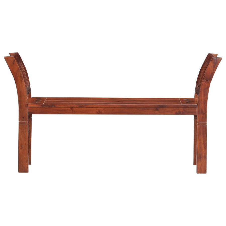 Bank 111 cm massief acaciahout