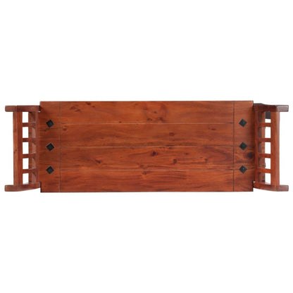 Bank 111 cm massief acaciahout