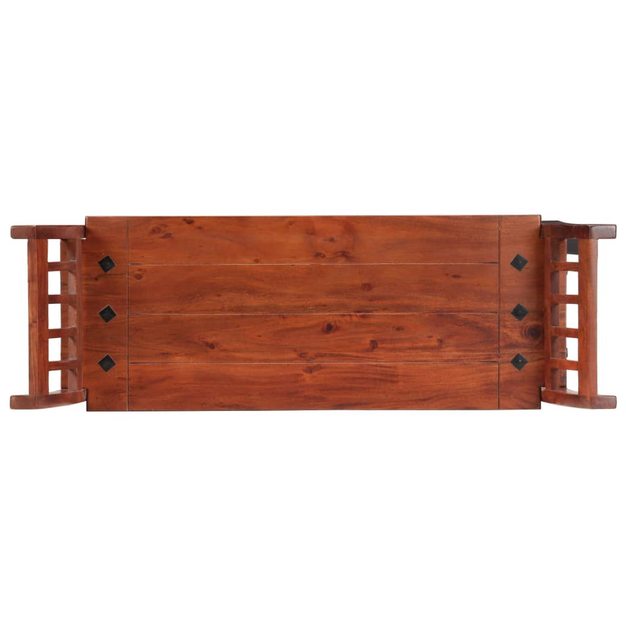 Bank 111 cm massief acaciahout