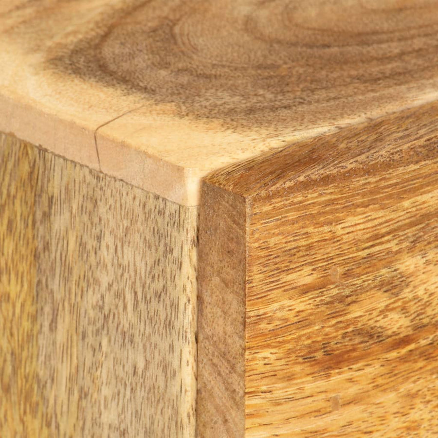 Nachtkastje 40x30x50 cm massief mangohout