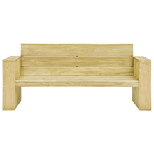 Tuinbank 79 Cm Geïmpregneerd Grenenhout 179 x 76 x 76 cm