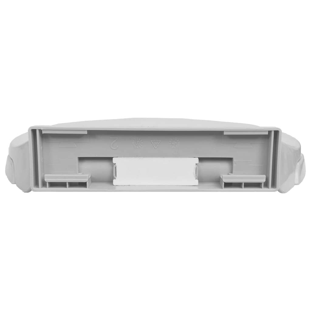 Toiletbril Soft-Close Ovaal Lichtgrijs Nee