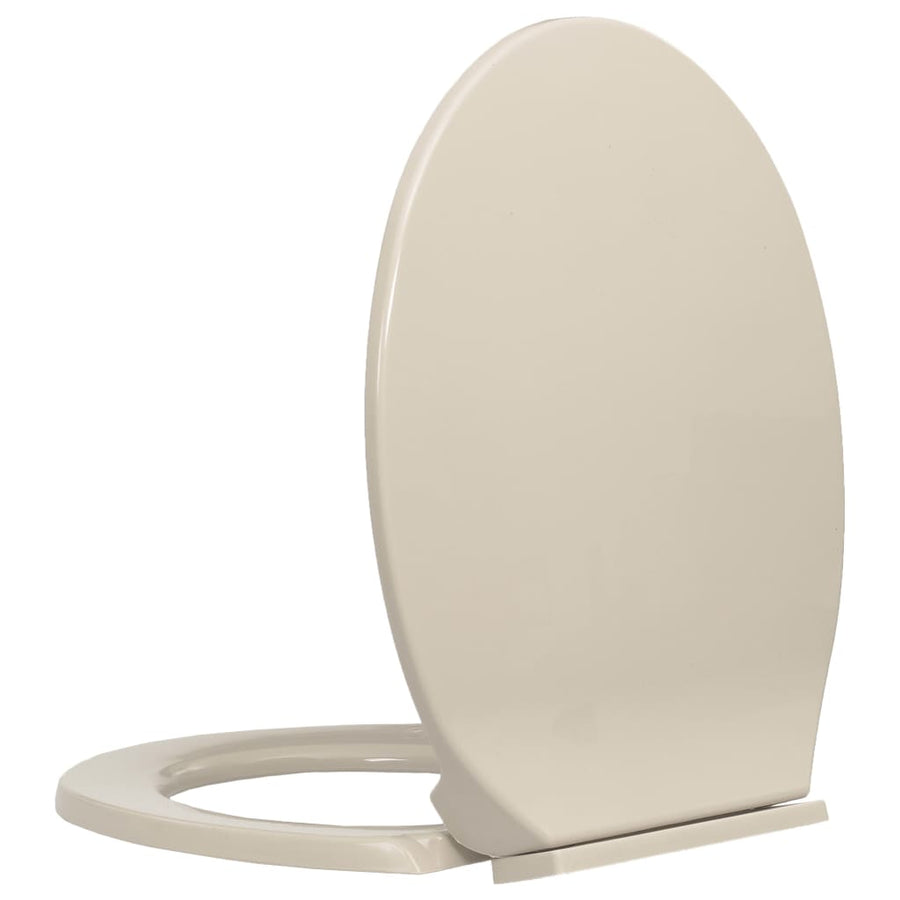 Toiletbril soft-close ovaal abrikooskleurig Abrikoos Nee