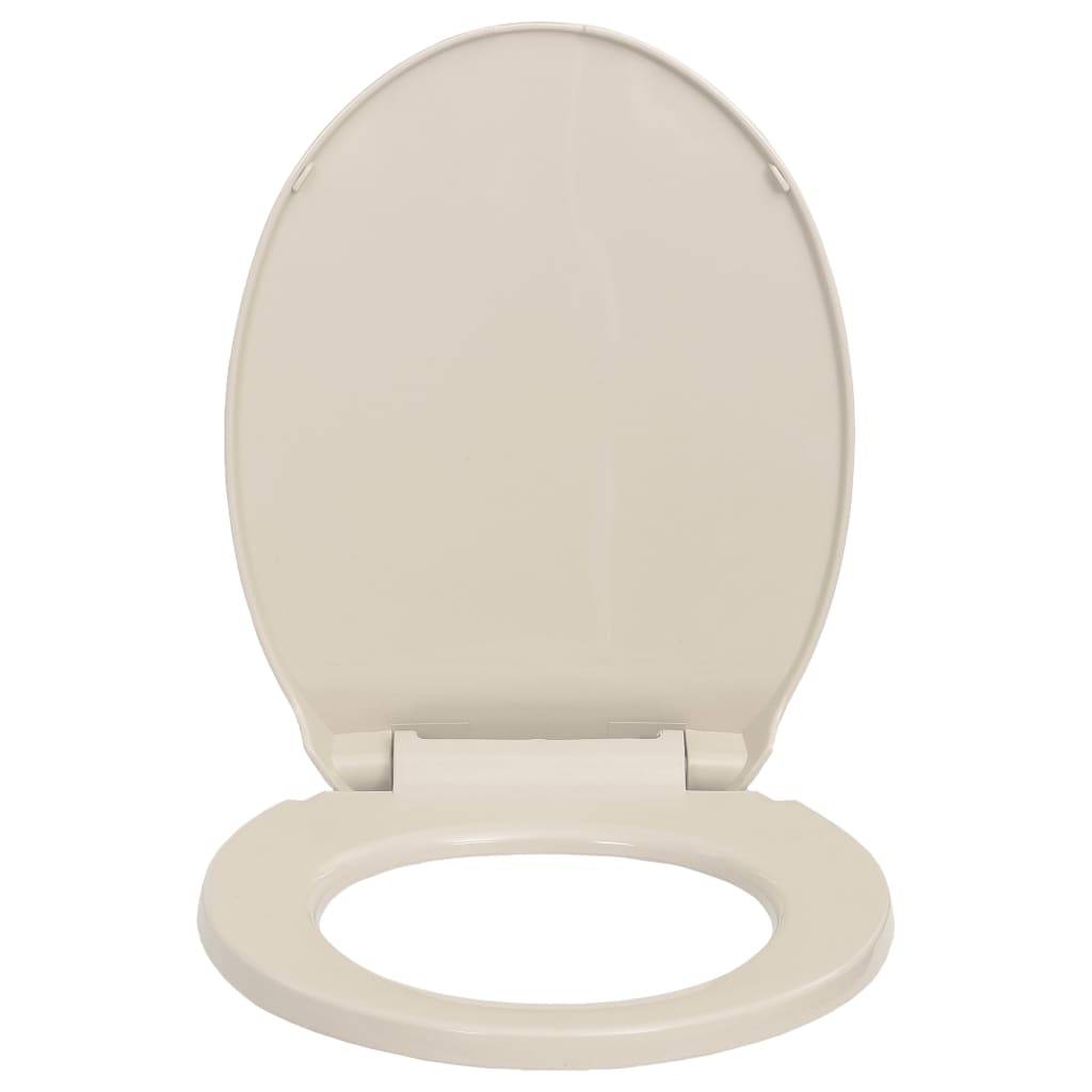 Toiletbril soft-close ovaal abrikooskleurig Abrikoos Nee