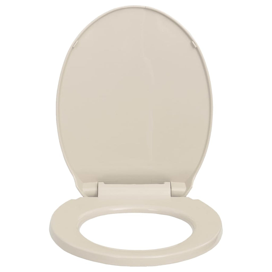 Toiletbril soft-close ovaal abrikooskleurig Abrikoos Nee