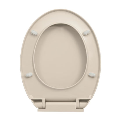 Toiletbril soft-close ovaal abrikooskleurig Abrikoos Nee