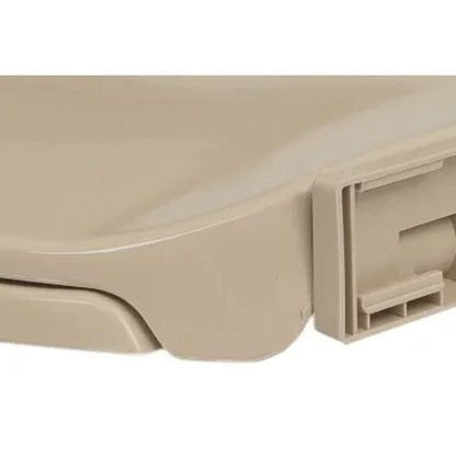 Toiletbril soft-close ovaal beige Beige Nee