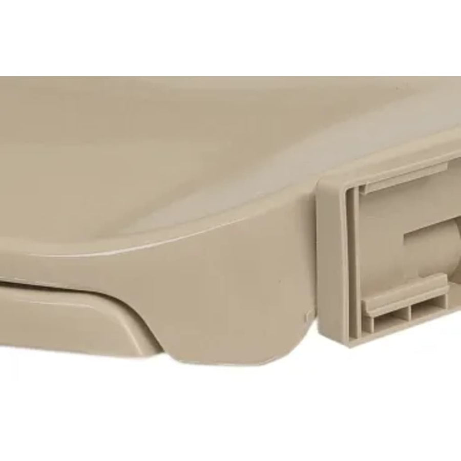 Toiletbril soft-close ovaal beige Beige Nee