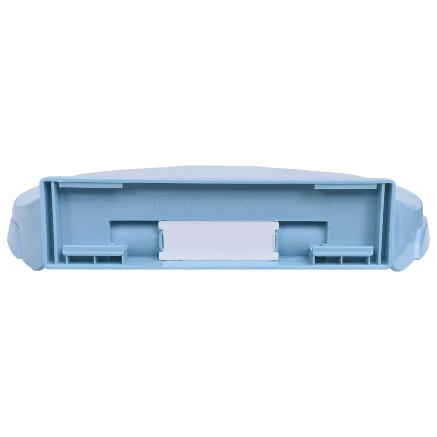Toiletbril soft-close ovaal blauw Blauw Nee