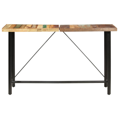 Bartafel 80X70X07 Cm massief gerecycled hout