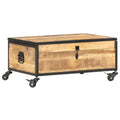 Salontafel 70x50x33 cm massief mangohout