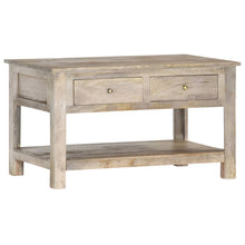 Salontafel 82X52X47 Cm Massief Mangohout