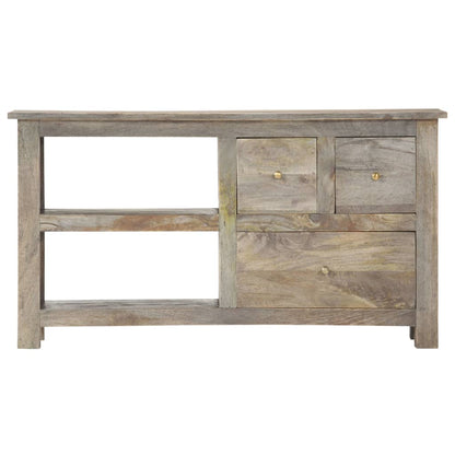 Tv-Meubel 100X30X55 Cm Massief Mangohout